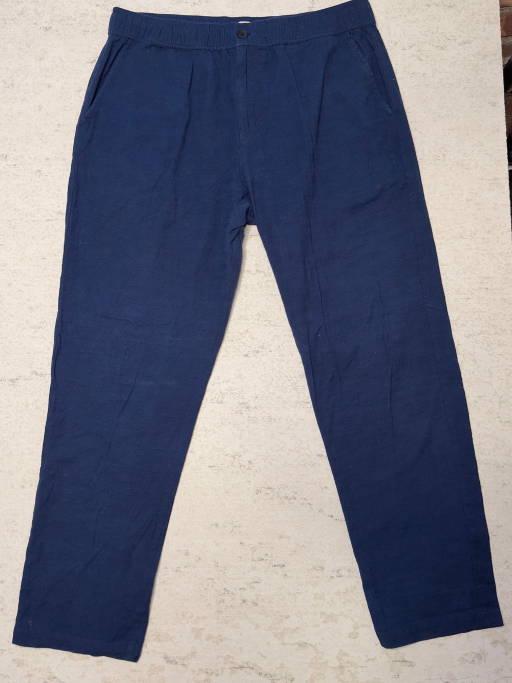 Thinking MU Navy Organic Cotton Pants Size 36